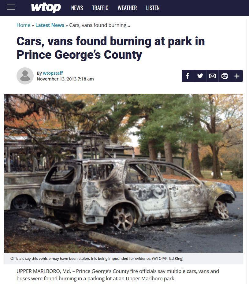 DEW Practice Prince Georges County Upper Marlboro Park Nov 2013 Inexplicable Fyre