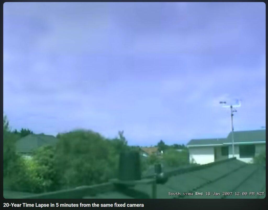 20 Year Time-lapse Proves Chemtrail Gloominess has Increased