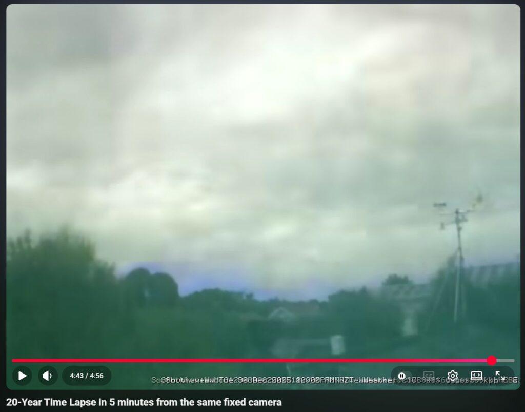 20 Year Time-lapse Proves Chemtrail Gloominess has Increased